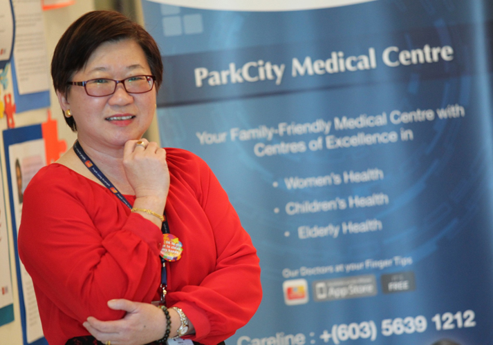 行政总裁庄铃玲城市花园医药中心(Ramsay Sime Darby ParkCity Medical Centre)