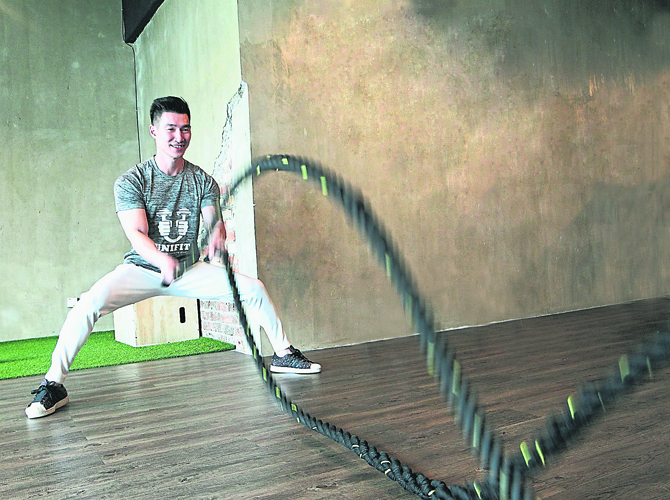 战绳(Battling Ropes)