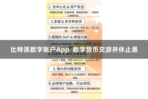 比特派数字账户App  数字货币交游并休止易